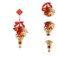 thumbnail image 6 of Tachiuwa 2025 Chinese New Year Hanging Ornament DIY Material Kit Year of The Snake Decoration Good Luck Charm for Door Wall Porch Gift Pomegranate, 6 of 9