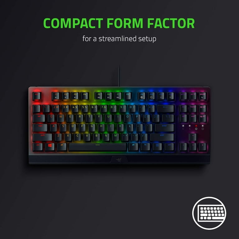 Razer BlackWidow V3 Mechanical Gaming Keyboard, RGB Chroma, Green