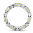 thumbnail image 4 of 5.00 Carat Natural Diamond Peridot Gemstone Wedding Eternity Band for Girls Solid 18K White Gold Size 11.5 by Diamond-Capitals, 4 of 8