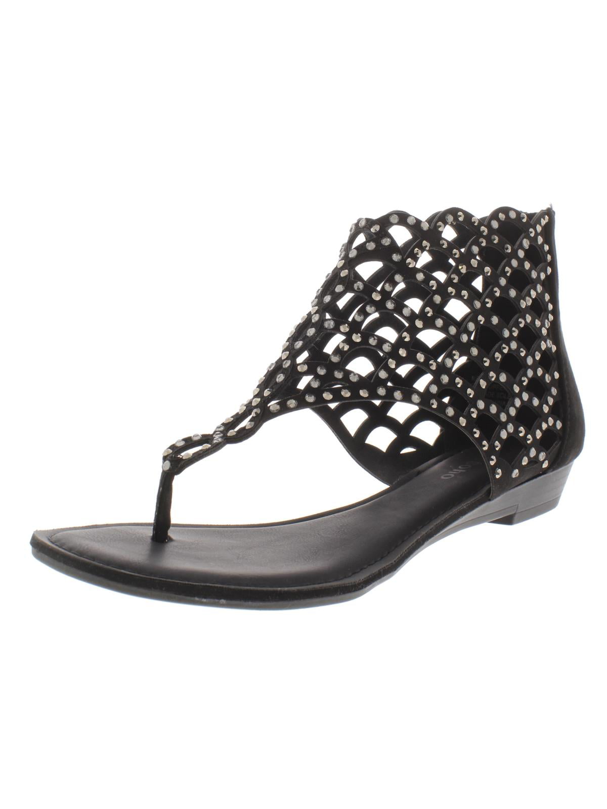 Zigi Soho Womens Melaa Rhinestone Thong Sandals - Walmart.com