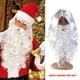 thumbnail image 5 of Sombrero de Papá Noel con bigote blanco, disfraz, cosplay, conjunto de peluca y barba de mago, decoración para fiesta de Navidad, Halloween y Navidad, 5 of 5