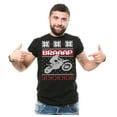 thumbnail image 2 of Mens Motorcycle T-shirt Motorbike BRAAAP Shirt Christmas Gifts Biker Rider Shirt Xmas Gifts (Large Military Green), 2 of 6