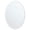 Oval, variant on Better Bevel Frameless Round Mirror, 28" Diameter Circle Bathroom Wall Mirror w/Beveled Edge