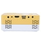 thumbnail image 2 of 1080p Full High Definition LED Mini Projector Smart Home Cinema Yellow White 100‑240VEU Plug, 2 of 4