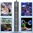 thumbnail image 3 of HiTauing Aquarium Heater, Upgraded 300W/500W Fish Tank Heater with Intelligent Leaving Water Automatically Stop Heating and Advanced Temperature Control System, Suitable for Saltwater and Freshwater, 3 of 8