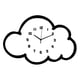 thumbnail image 4 of Reloj colgante de pared con diseño de nube, de madera, moderno, con dibujos animados, bonito y silencioso, decorativo. L, 4 of 9