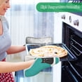 thumbnail image 2 of Yayeee Pot Holders Kitchen Heat Resistant with Pocket 7"x9.8" Cotton Oven Cooking Hot Pads, Black Cat and Coffee, 2 of 7