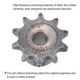 thumbnail image 3 of Unique Bargains Chain Roller Sprocket, 8mm Bore 3/8' Pitch 10 Tooth Single Strand Type B Chain Sprocket 2Pack, 3 of 6