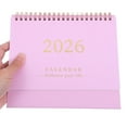 thumbnail image 5 of TABLZONE 2026 Desktop Calendar Compact Freestanding Daily Planner for Home and Office Use, Easy-to-Read Paper Schedule Organizer, 5 of 7