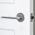 thumbnail image 6 of Viaggio Clomltbrz_Prv_238_Rh Motivo Right Handed Solid Brass Privacy Door Lever Set -, 6 of 7