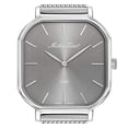 thumbnail image 2 of Mathey-Tissot Monsoon Square Quartz Silver Dial Men's Watch H7917AS, 2 of 3