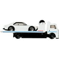 thumbnail image 4 of Hot Wheels Premium Collector Display Set, Fleet Street, 3 1:64 Scale Cars & 1 Transporter, 4 of 7