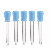 ACDANC 5Pcs Pipette PP Pipettes Dropper Clear Scale Pipettes