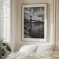 thumbnail image 6 of RFK Bridge B&W - The Bronx New York Photography Unframed Wall Art Print 16 x 20 inches, 6 of 13