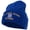 Royal, variant on US Coast Guard Retired Embroidered Long Beanie - Navy OSFM