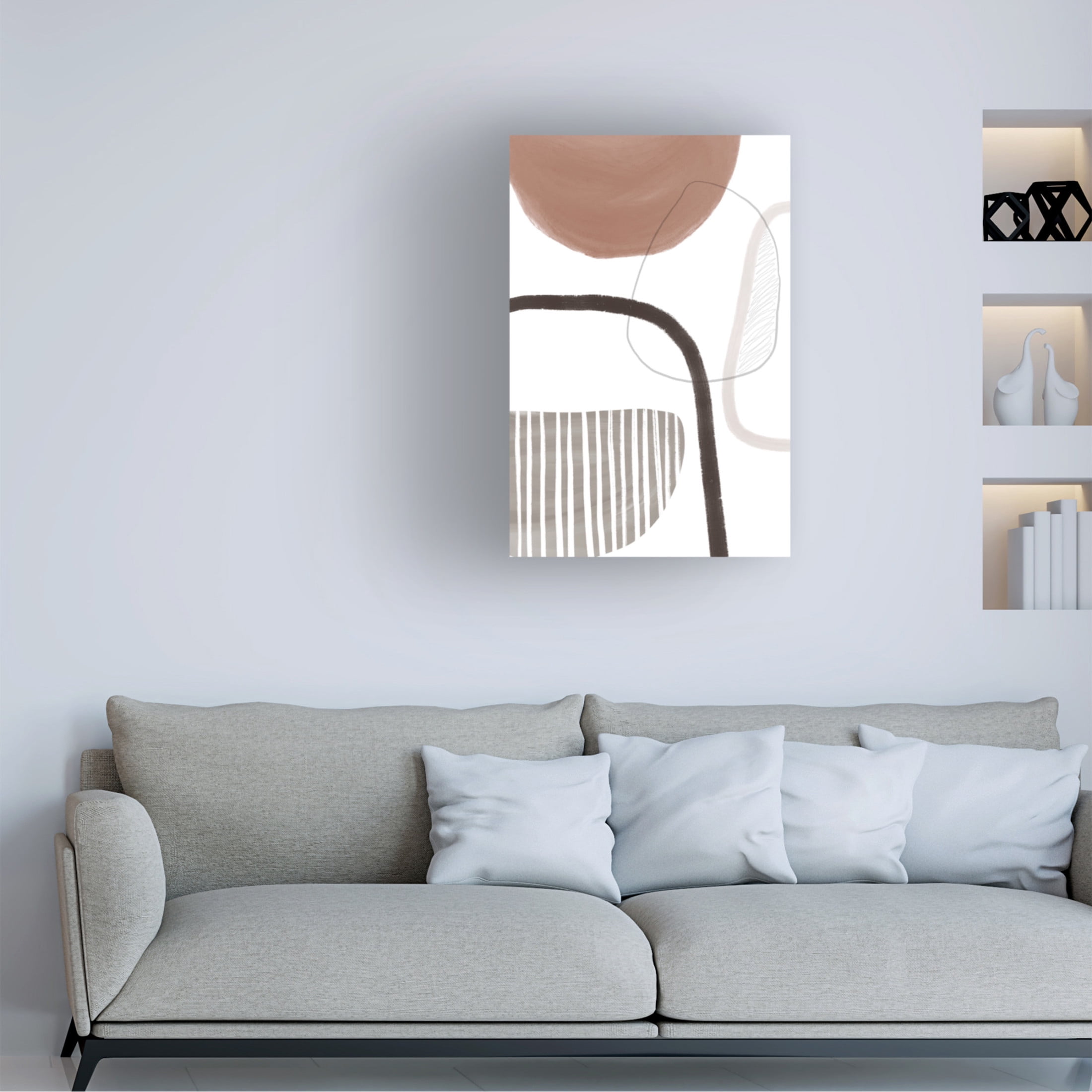 Trademark Fine Art Melloi Art Prints C3 Canvas Wall Art