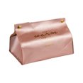 thumbnail image 3 of Caja de pañuelos Servilleta de escritorio de cuero plegable Estuche de soporte de papel (F) Oro rosa Oro, 3 of 5