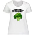 thumbnail image 3 of Inktastic Powered by Broccoli Women's Plus Size T-Shirt, 3 of 5