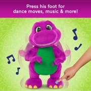 Fisher-Price Barney’s World Dance Moves Music Barney Plush, 13-inch Figure, Songs, Sounds, Lights & Soft Texture