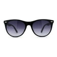 thumbnail image 1 of Womens Classy Iconic Boyfriend Style Horn Rim Sunglasses Black Smoke, 1 of 5
