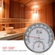 thumbnail image 4 of Termohigrómetro A5 sauna medidor temperatura y humedad termómetro carcasa metálica 0-120 grados, 4 of 9