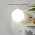 thumbnail image 3 of Luz de pared de cabecera Billuyoard de aluminio ajustable elegante para Hotel Blanco Tipo 1, 3 of 6