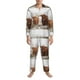 thumbnail image 3 of Balery Yak Pijama para Hombre de Dos Piezas con Manga Larga, Conjunto de Dormir y Descanso Suave con Bolsillos-Medium, 3 of 7