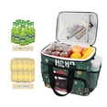 thumbnail image 2 of FORMRS Insulated Cooler Bag 24 Cans Capacity Soft Leakproof Lunch Box with Side Pockets, Christmas Cat, 2 of 7