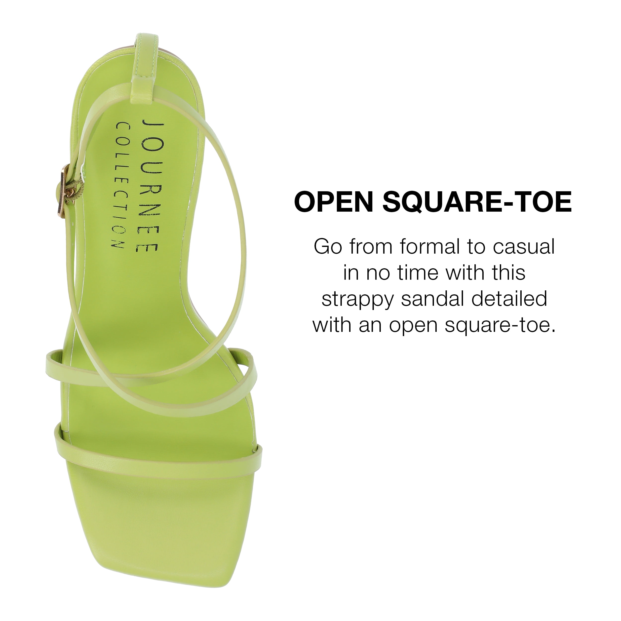 Journee Collection Womens Lenorra Tru Comfort Foam Covered Block Heel Sandals