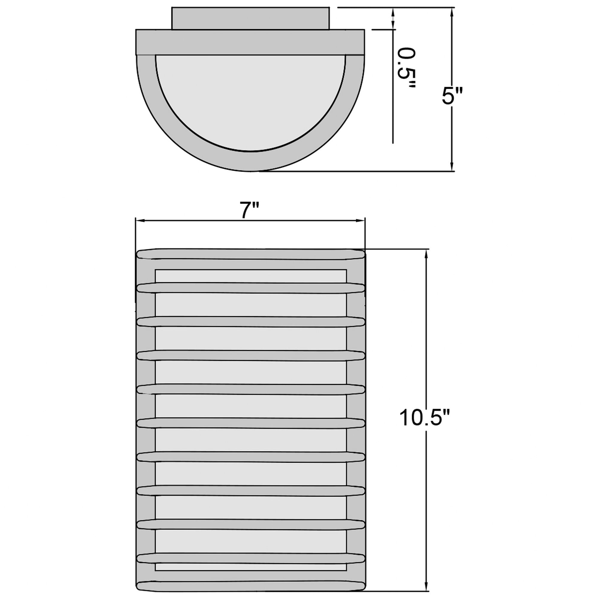 Access Lighting 1 Light Outdoor LED Wall Mount