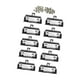 thumbnail image 1 of 10x Abrazadera de portapapeles de metal Zulema Clips portapapeles montables, 1 of 8