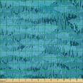 thumbnail image 2 of Ambesonne Abstract Fabric by the Yard Microfiber, Simplified Fish Pattern, 10 Yards, Deep Sky Blue Teal, 2 of 2