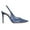 Blue, variant on XYD Women Sexy Pointed Toe Crystal Transparent Pumps Stiletto High Heel Slingback Sandals Evening Party Shoes Size 6 Purple