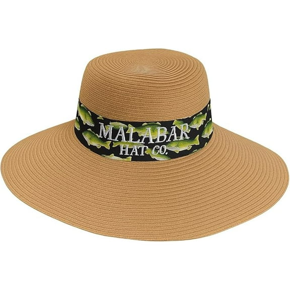 Women’s Wide Brim Foldable Sun Hat – UPF 50  Packable Summer Beach Hat with Decorative Band