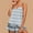 Gray, variant on Womens Summer Pajamas Set Stripe Pj Shorts Set Two Piece Cool Nightwear Boxer Short Loungewear
