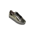 thumbnail image 1 of TENIS PLATAFORMA CASUAL LEON MUJER DAMA POLIPIEL ORO 3538B LEON 3538Bp, 1 of 3