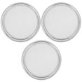 thumbnail image 4 of 3 Piece Stainless Steel Sprouting Lids for Wide Mouth Mason Jars 86mm, 4 of 8