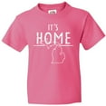 thumbnail image 3 of Inktastic It's Home- State of Michigan Outline Distressed Text Youth T-Shirt, 3 of 5