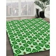 thumbnail image 3 of Ahgly Company Machine Washable Indoor Rectangle Transitional Forest Green Area Rugs, 5' x 7', 3 of 7