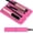 Hotpink, variant on Oversize Heat Resistant Mat for Curling Irons, Flat Irons, Hair Straighteners and Hot Hair Styling Tools, Portable Hot Tools Cover Pad for Travel Salon(14.2" x 11.0")