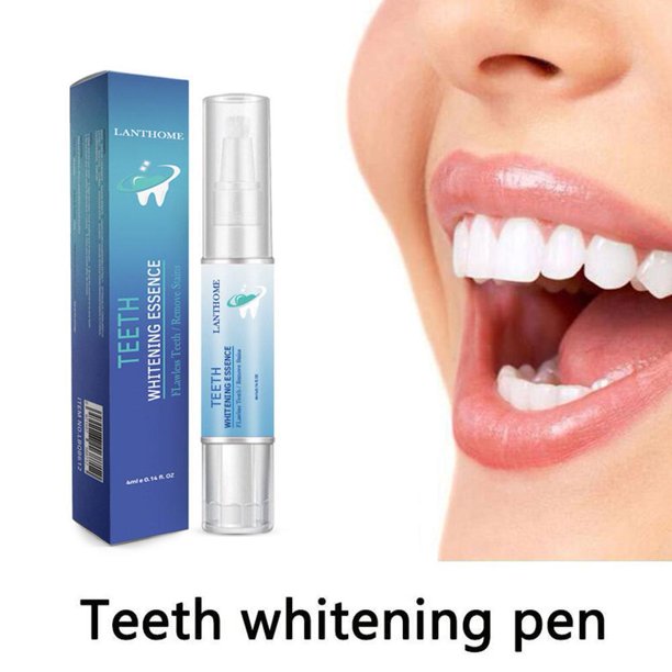 NEW LANTHOME TEETH WHITENING PEN STAIN REMOVER TEETH WHITENING KIT