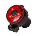 thumbnail image 1 of Bicycle Rearview Mirrors 360° Adjustable Bike Handlebar Mirror Blast-Resistant Glass Lens Safe Bike Mirror with Warning Light, 1 of 8