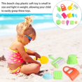thumbnail image 3 of 14pcs Beach Sand Toys Set Sand Castle Building Kit for Kids Summer Beach Outdoor Playing Fun Time, 3 of 8