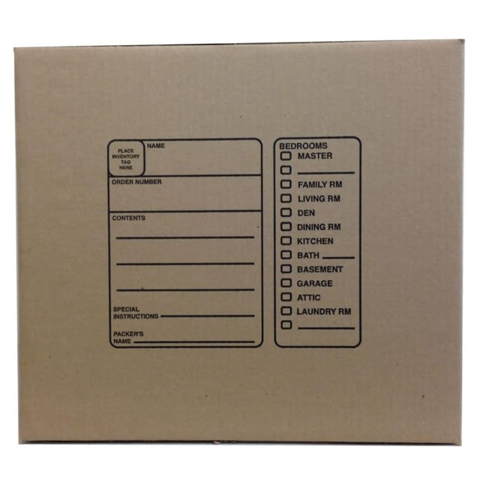 18 X 18 X 16 Inches Genuine Medium Moving Boxes (Pack of 10)
