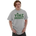 thumbnail image 4 of Yinz Irish Funny St Patrick's Day Men's Graphic T Shirt Tees Brisco Brands X, 4 of 5