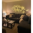thumbnail image 4 of Lighted Willow Vine Plant - 144 LED Light Tree, Plug-in Decor for Living Room & Christmas, 1PC Black Indoor Decoration, 4 of 9