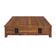 thumbnail image 3 of Rectangular Storage Wood Coffee Table, 3 of 3