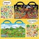 thumbnail image 4 of Kalysky Juego de 6 libros de pegatinas hinchadas para niños de 2 a 4 años, libros de pegatinas reutilizables 3D para niños pequeños de 1 a 3, 2 a 4 años, granja+animal+dinosaurios+mundo oceánico+espac, 4 of 5
