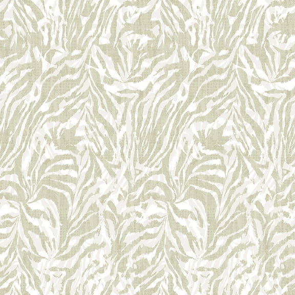 ohpopsi Davy Taupe Zebra Wallpaper