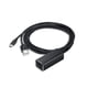 thumbnail image 5 of sweethay Micro USB a adaptador Ethernet TV Stick convertidor de red Compatible con Fire TV/Chromecast Negro 59*23*16mm 2piezas, 5 of 6